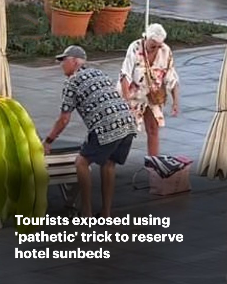 The trick tourists are using to reserve hotel sunbeds in Tenerife – as people brand them ‘pathetic’