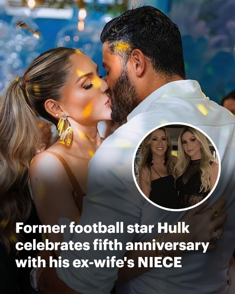 Former Brazil star Hulk marks fifth anniversary with his ex-wife’s NIECE with heartfelt social media post