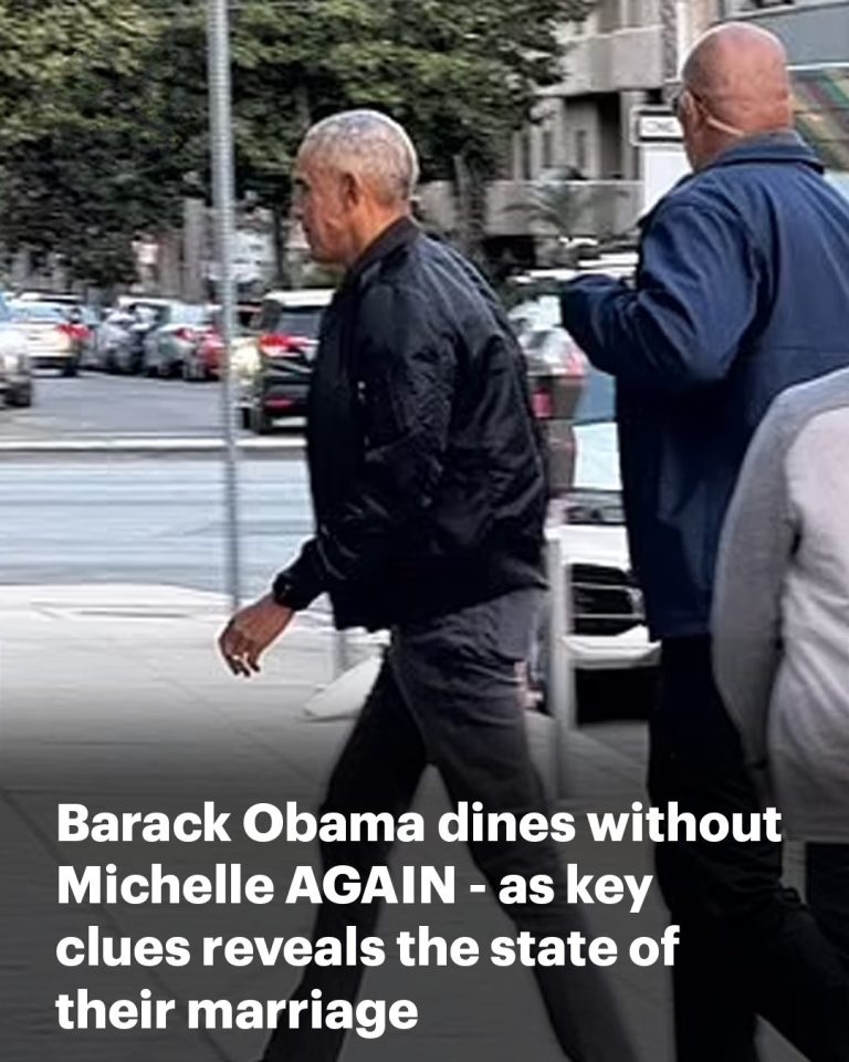 Barack Obama dines without Michelle AGAIN amid rumors over the state of their marriage