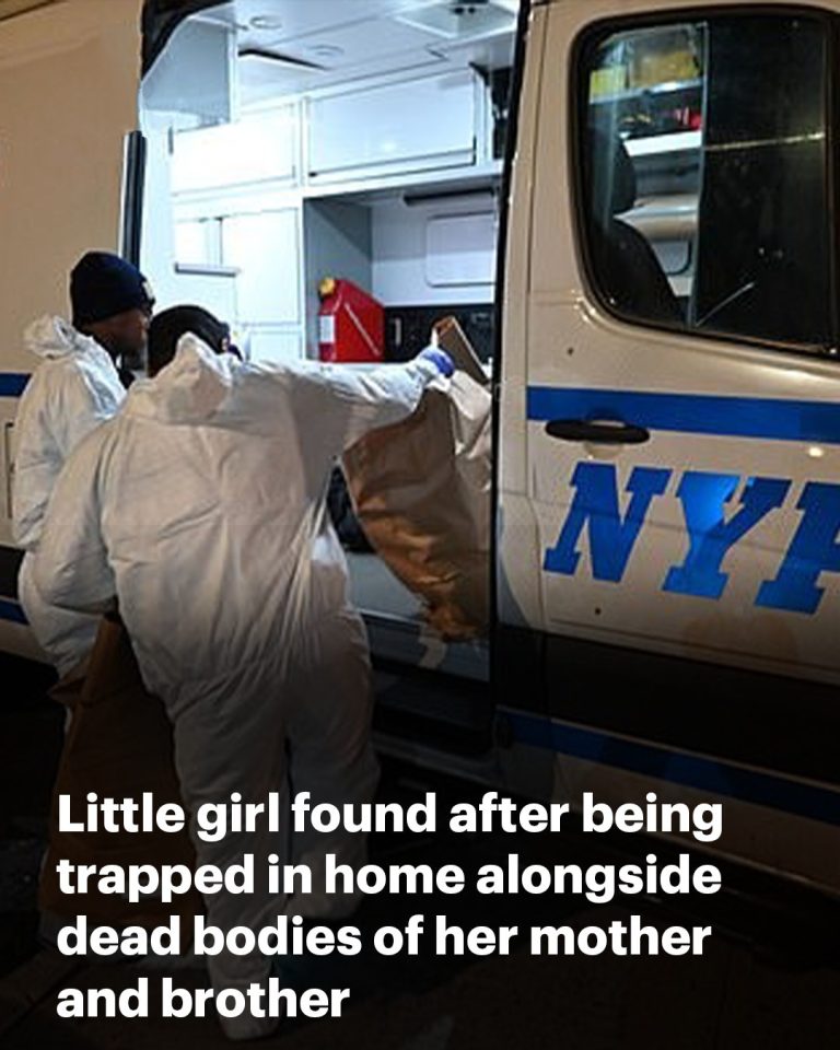 Girl found alive after being trapped in home alongside bodies of mother and eight-year-old brother as she ‘survived on chocolate’