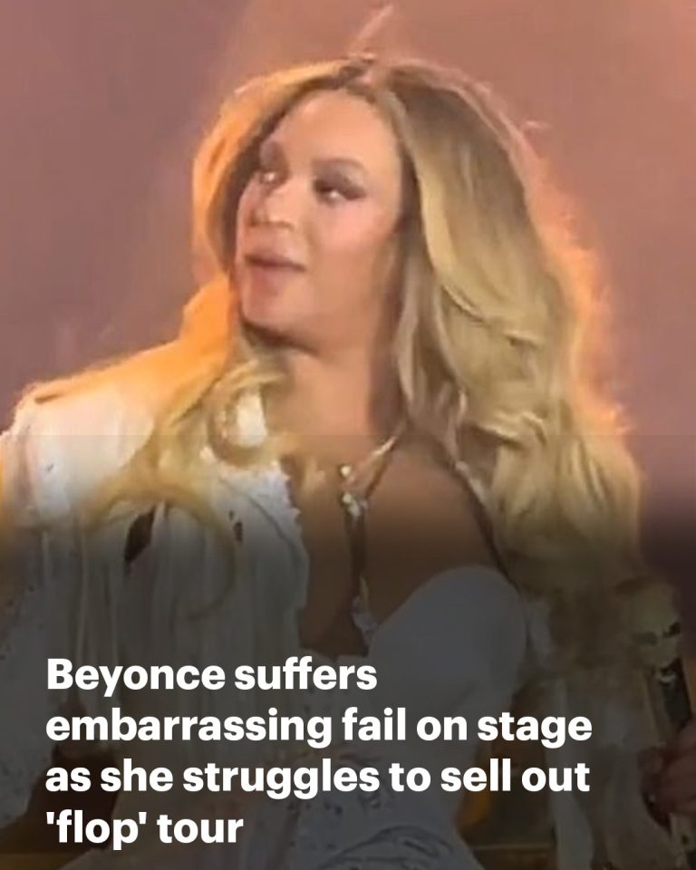 Beyonce suffers embarrassing fail on stage as she struggles to sell out ‘flop’ Cowboy Carter Tour