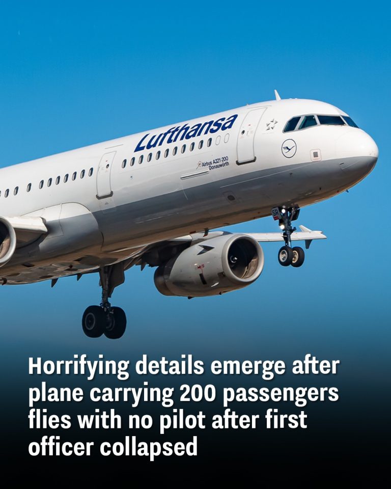 Horrifying details emerge after plane carrying 200 passengers flies with no pilot after first officer collapsed