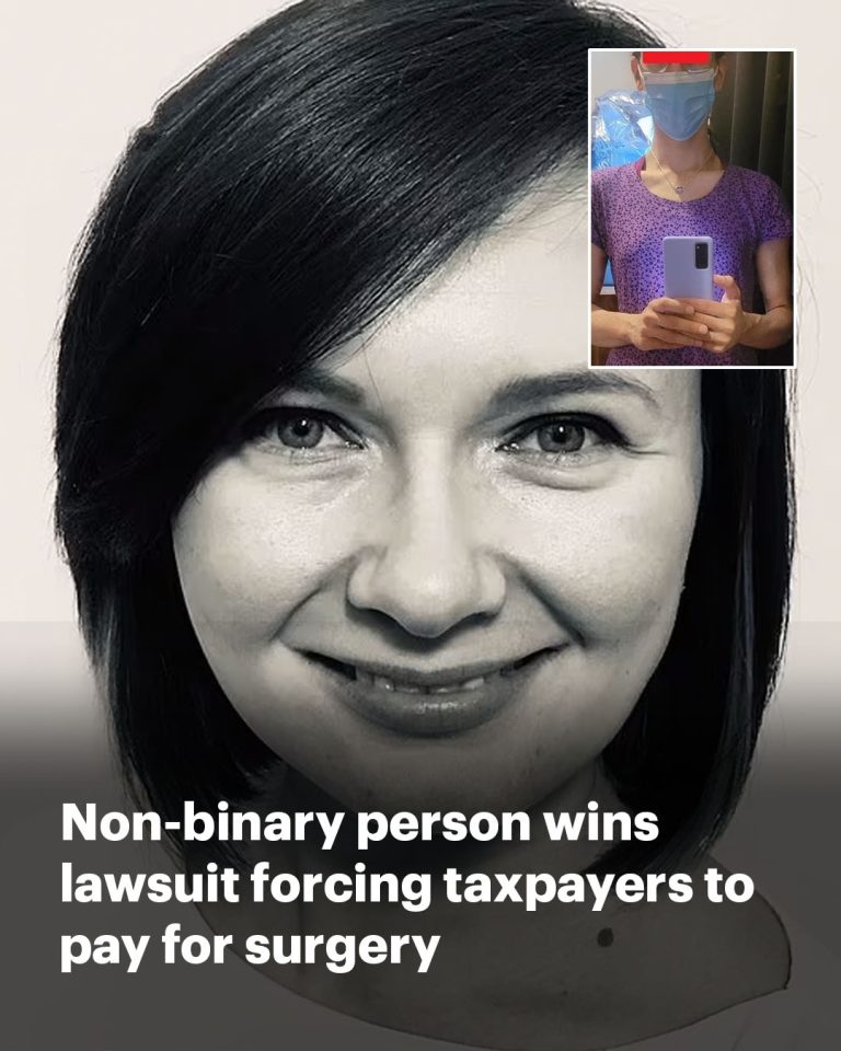 Non-binary Canadian wins lawsuit forcing taxpayers to pay for surgery so they can have a penis AND a vagina