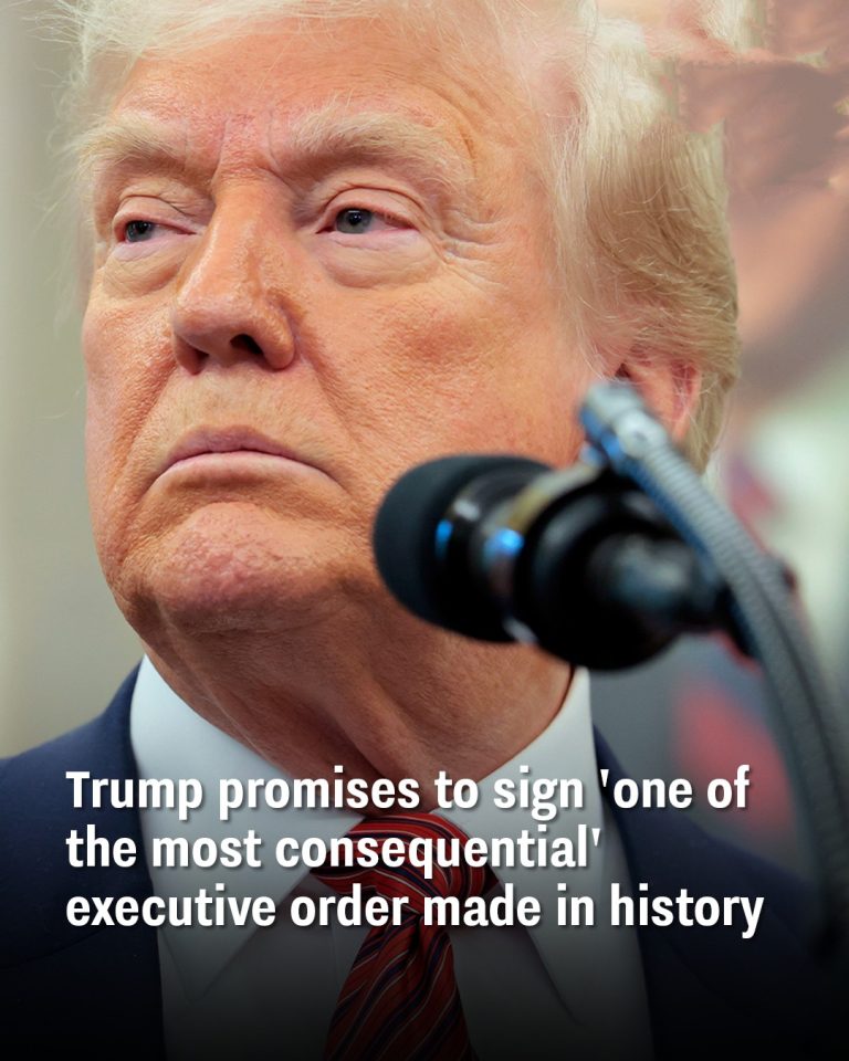 Trump promises to sign ‘one of the most consequential’ executive orders made in history