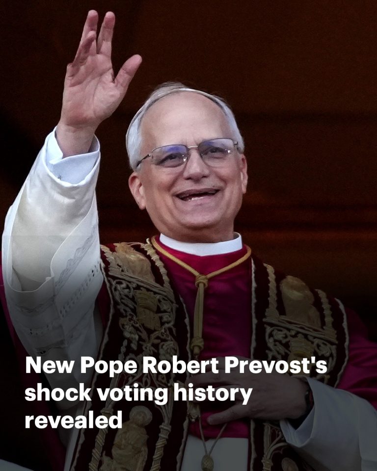 New Pope Robert Prevost’s shock voting history revealed