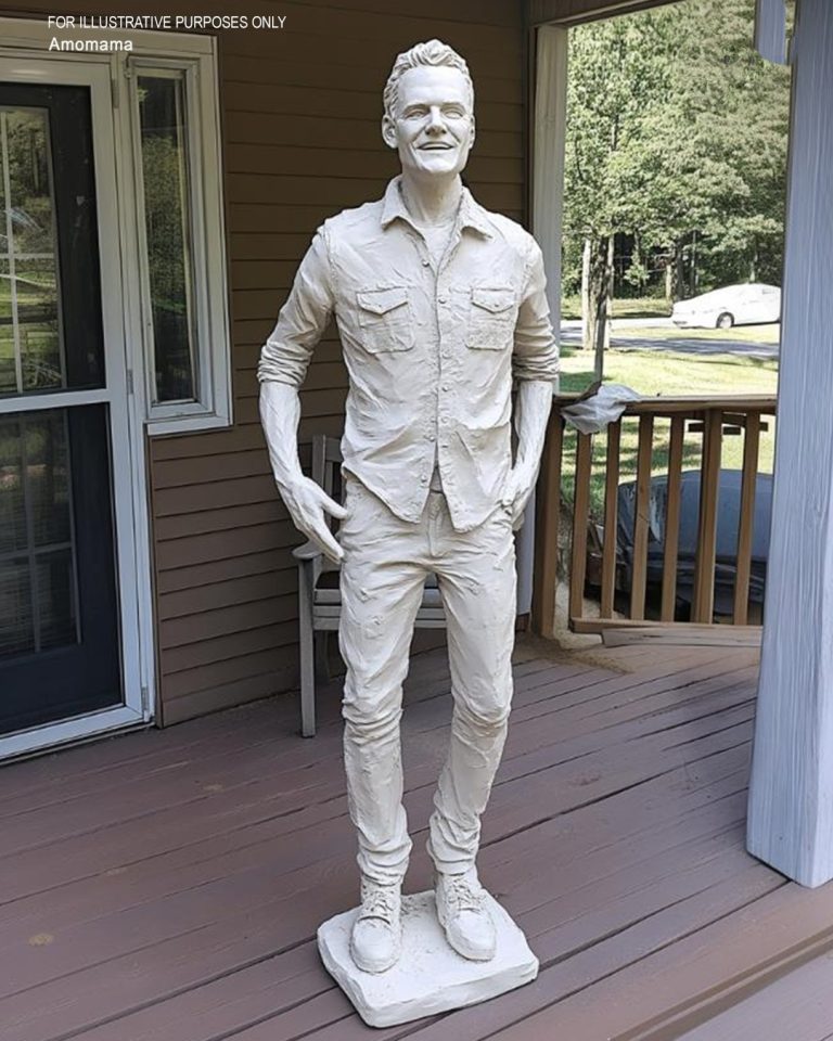 I Found a Life-Sized Statue of My Husband on Our Porch – the Truth Behind It Forced Me to Act