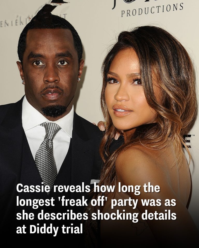 Cassie reveals how long the longest ‘freak off’ party was as she describes shocking details at Diddy trial
