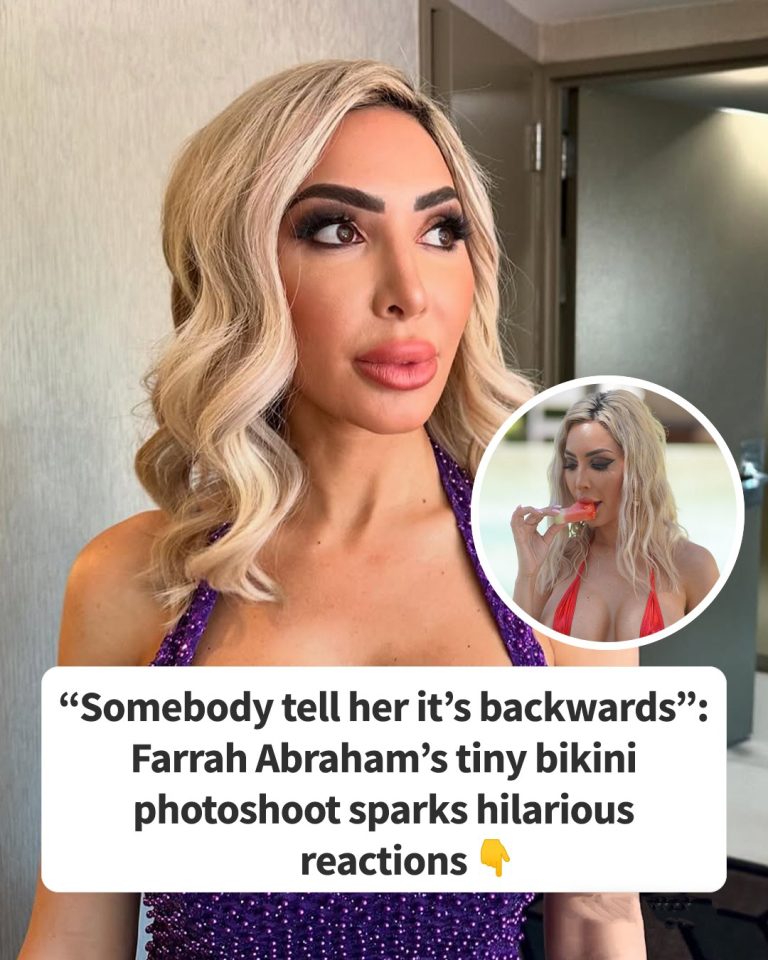 “Somebody Tell Her It’s Backwards”: Farrah Abraham’s Tiny Bikini Photoshoot Sparks Hilarious Reactions