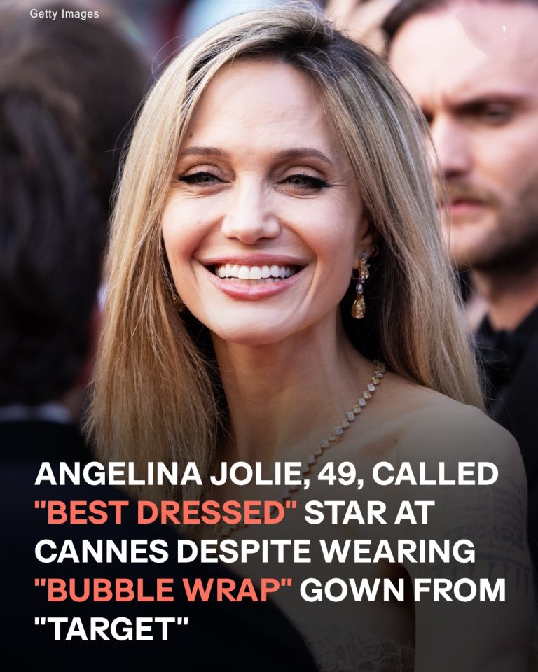 Angelina Jolie, 49, Catches Attention in Embroidered Gown at the 2025 Cannes Film Festival — Photos