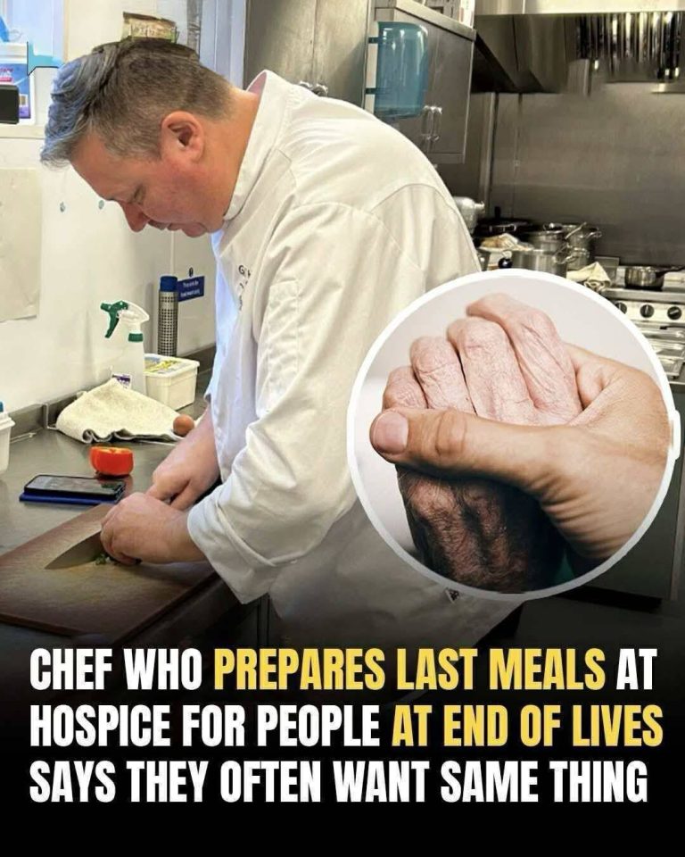 Hospice chef reveals the one comfort food most people ask for before they d