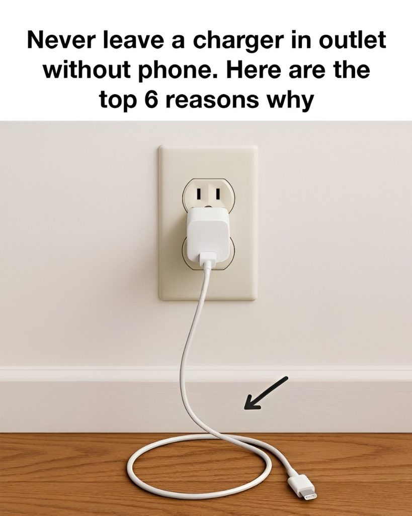 why-you-should-never-leave-your-phone-charger-plugged-in-without-your