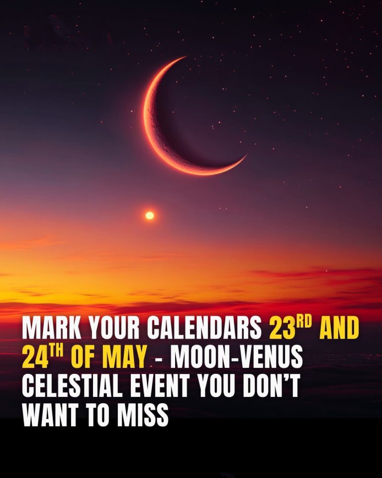 Moon And Venus Align In Stunning Pre-Dawn Conjunction On May 23