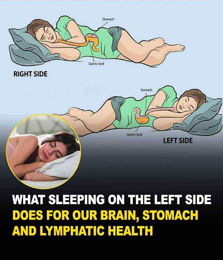 The amazing benefits of sleeping on your left side
