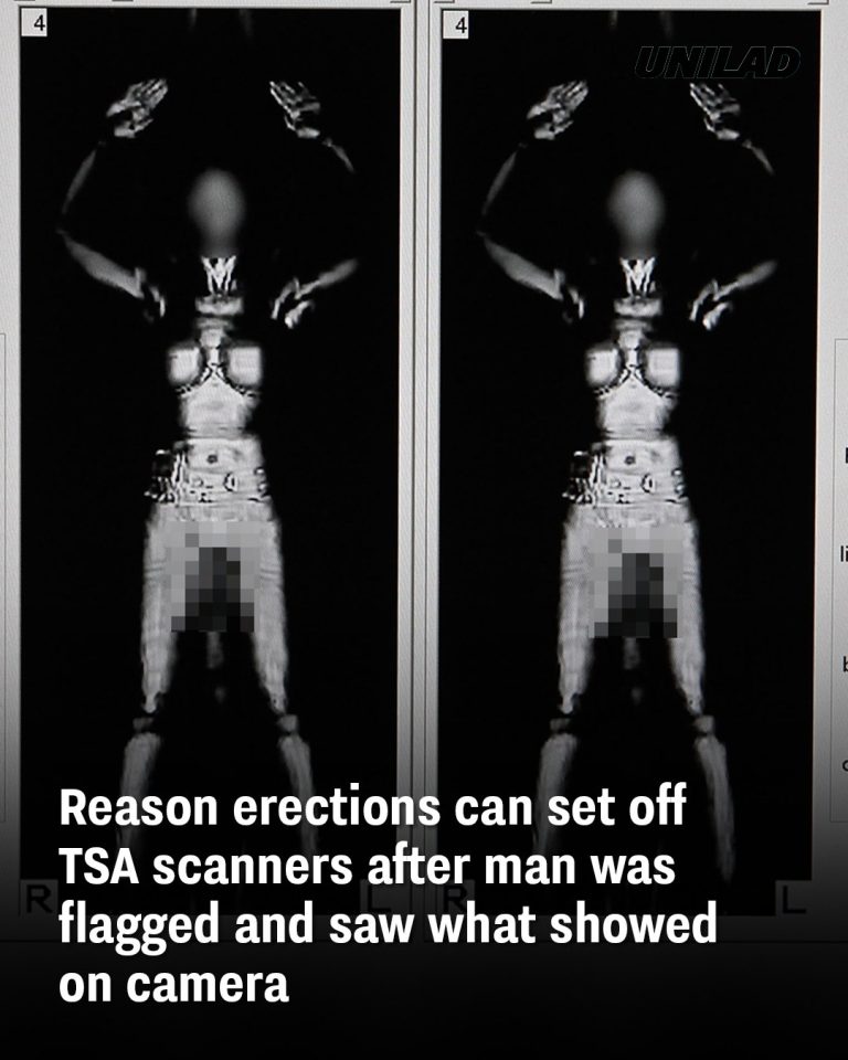 Reason erections can set off TSA scanners after man was flagged and saw what showed on camera