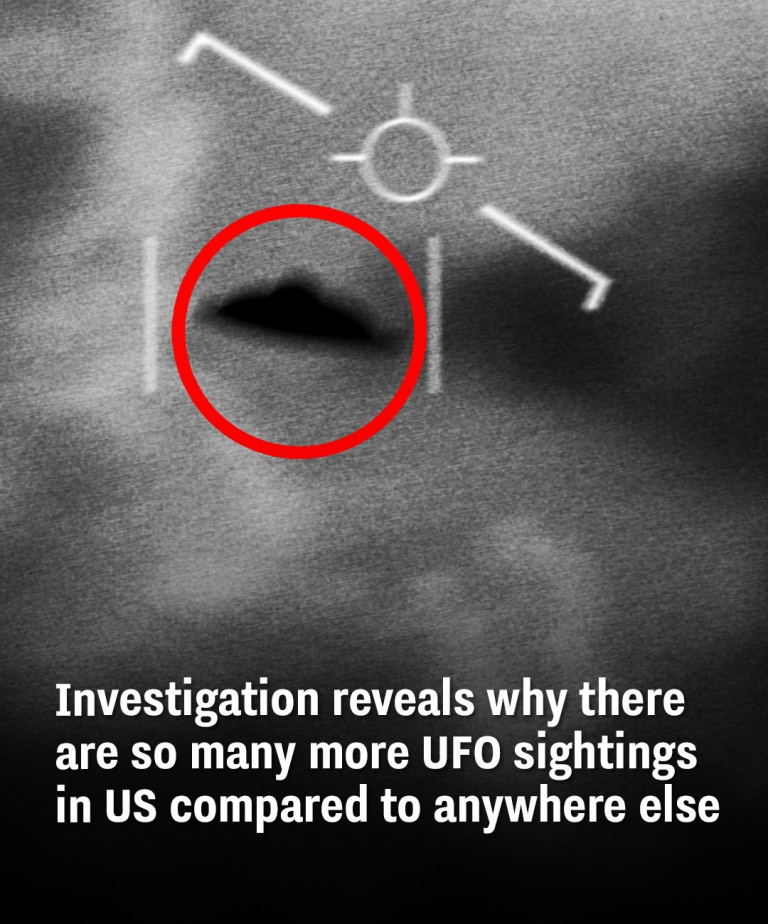 Investigation may reveal why there are so many more UFO sightings in US compared to anywhere else