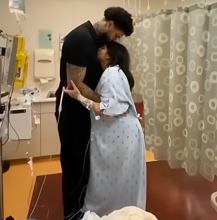 During my ultrasound I saw my husband with a pregnant woman