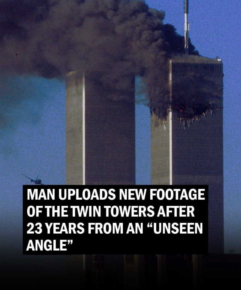 Man Releases Chilling Never Seen Before Footage of Twin Tower Collapse
