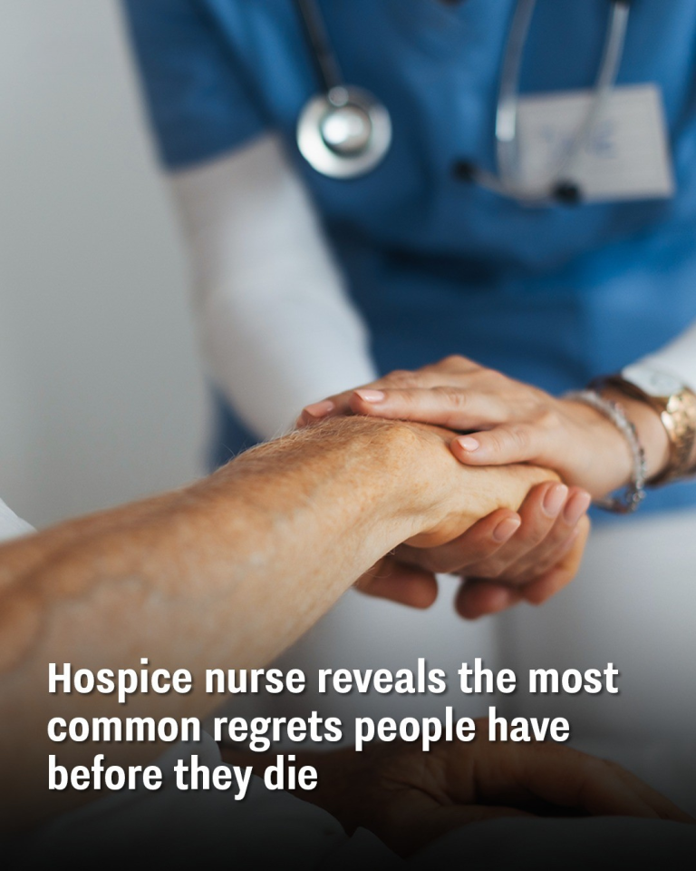 Hospice nurse reveals the most common regrets people have before they die