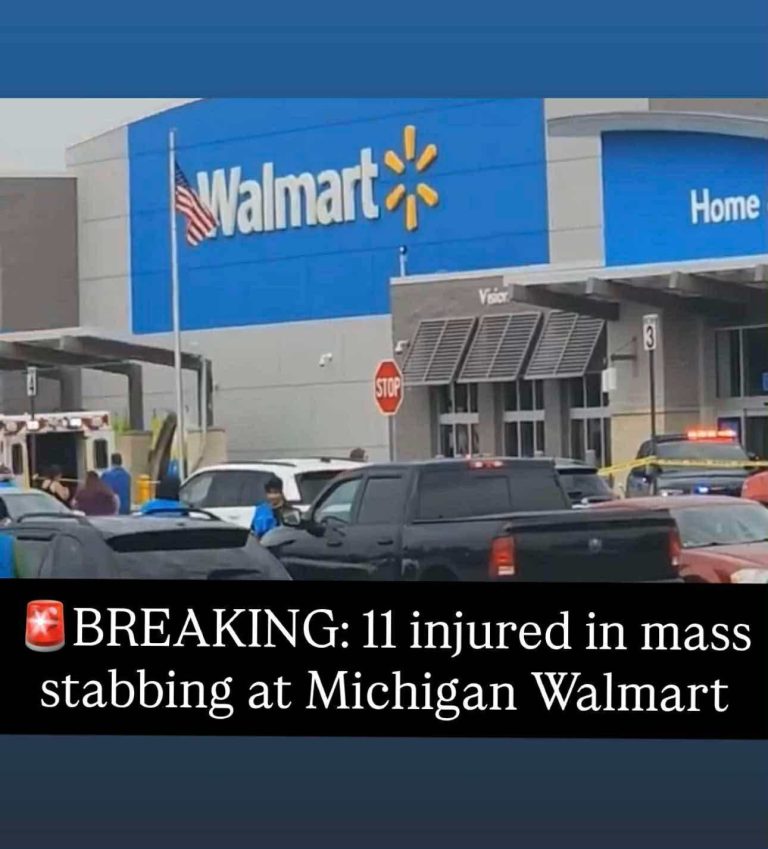 BREAKING: 11 injured in mass stabbing at Michigan Walmart