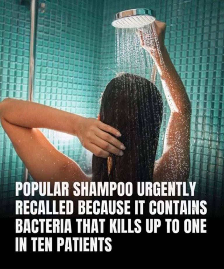 Popular shampoo recalled over deadly bacteria risk