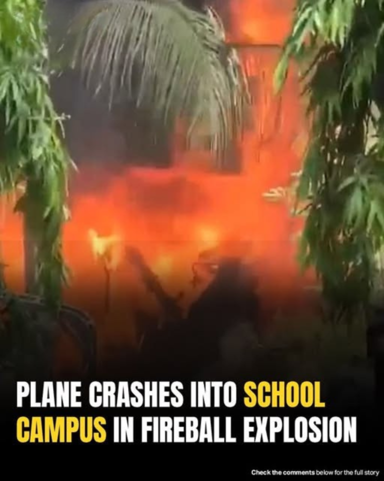 Fireball Crash Catastrophe: Bangladesh Fighter Jet Hits School During Exams
