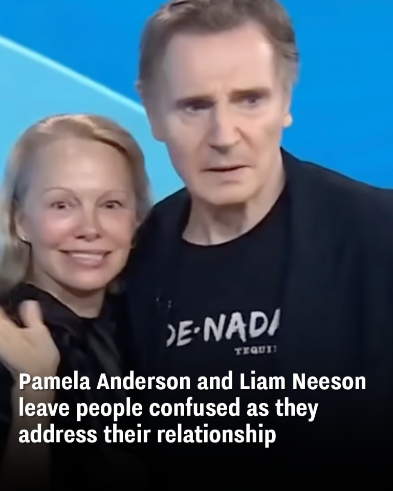 Pamela Anderson and Liam Neeson leave people confused as they address their relationship