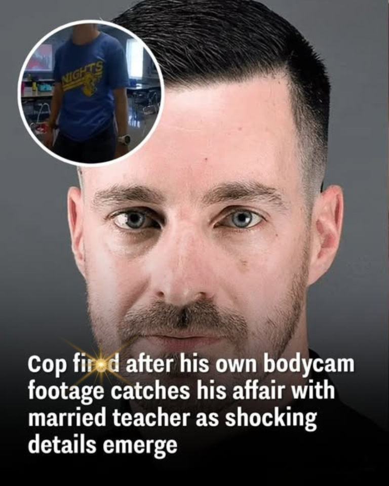Cop fired after his own bodycam footage catches his affair with married teacher as shocking details emerge