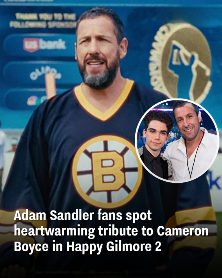 Adam Sandler fans spot heartwarming tribute to Cameron Boyce in Happy Gilmore 2