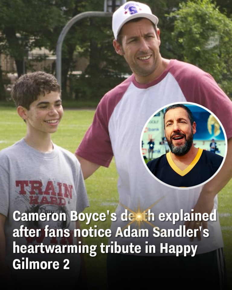 Cameron Boyce’s death explained after fans notice Adam Sandler’s heartwarming tribute in Happy Gilmore 2