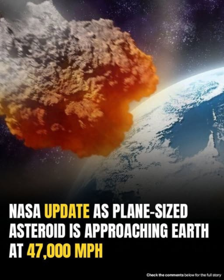 Nasa Tracks Plane-Sized Asteroid Speeding Toward Earth At 47,000 Mph