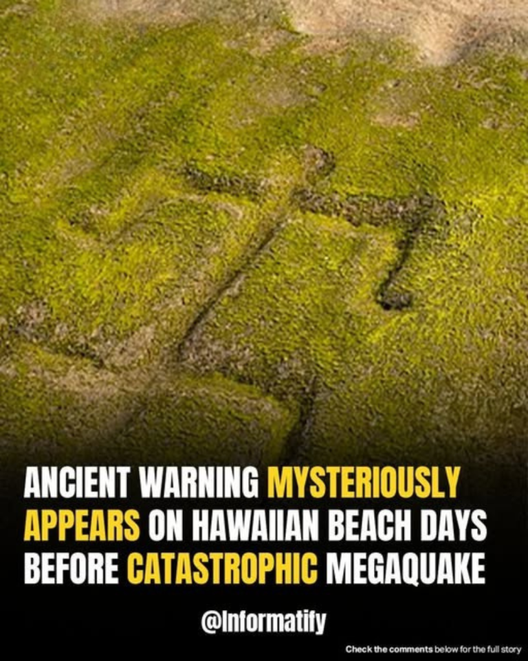 Ancient Warning Emerges On Hawaiian Shore Days Before Massive Earthquake