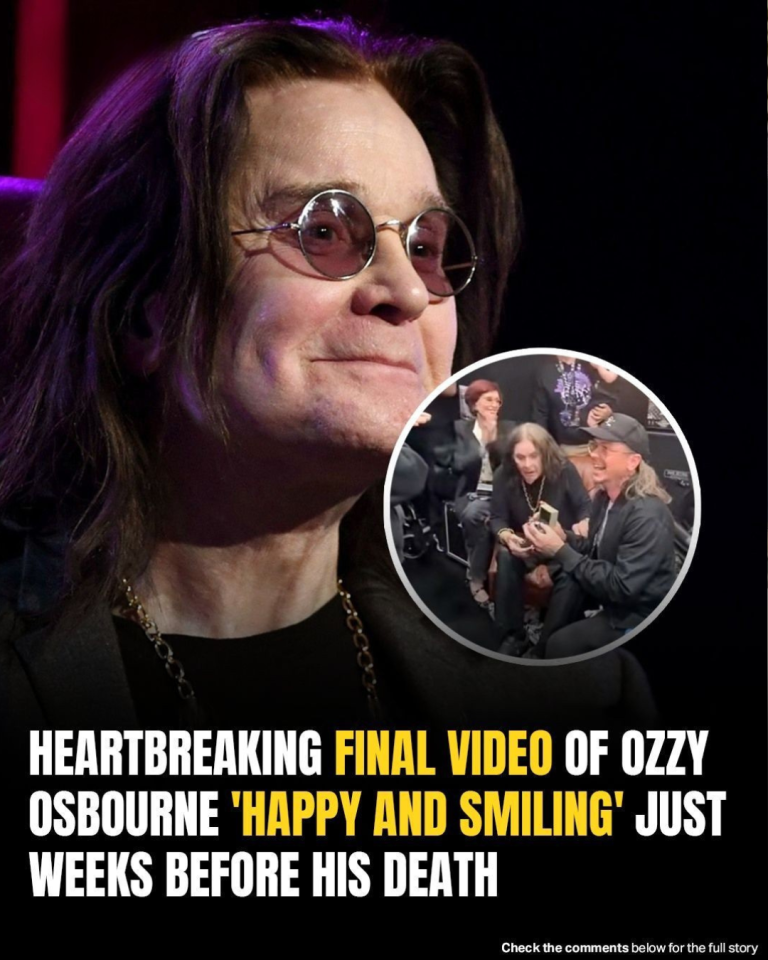 Heartbreaking Final Video Shows Ozzy Osbourne Happy & Smiling Weeks Before Death