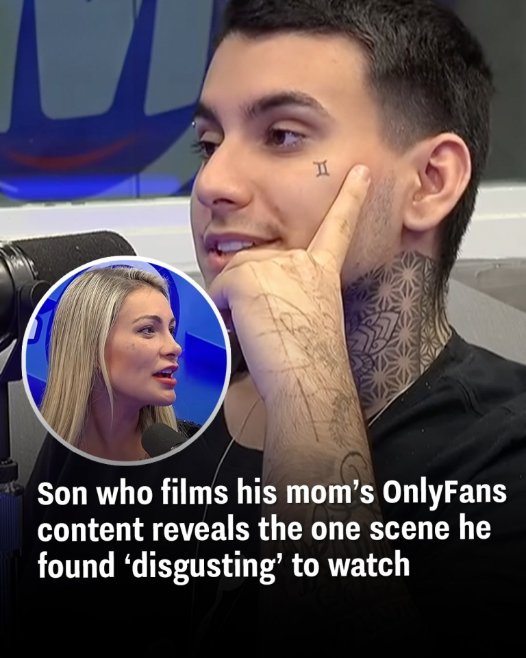 Son who films his mom’s OnlyFans content reveals the one scene he found ‘disgusting’ to watch