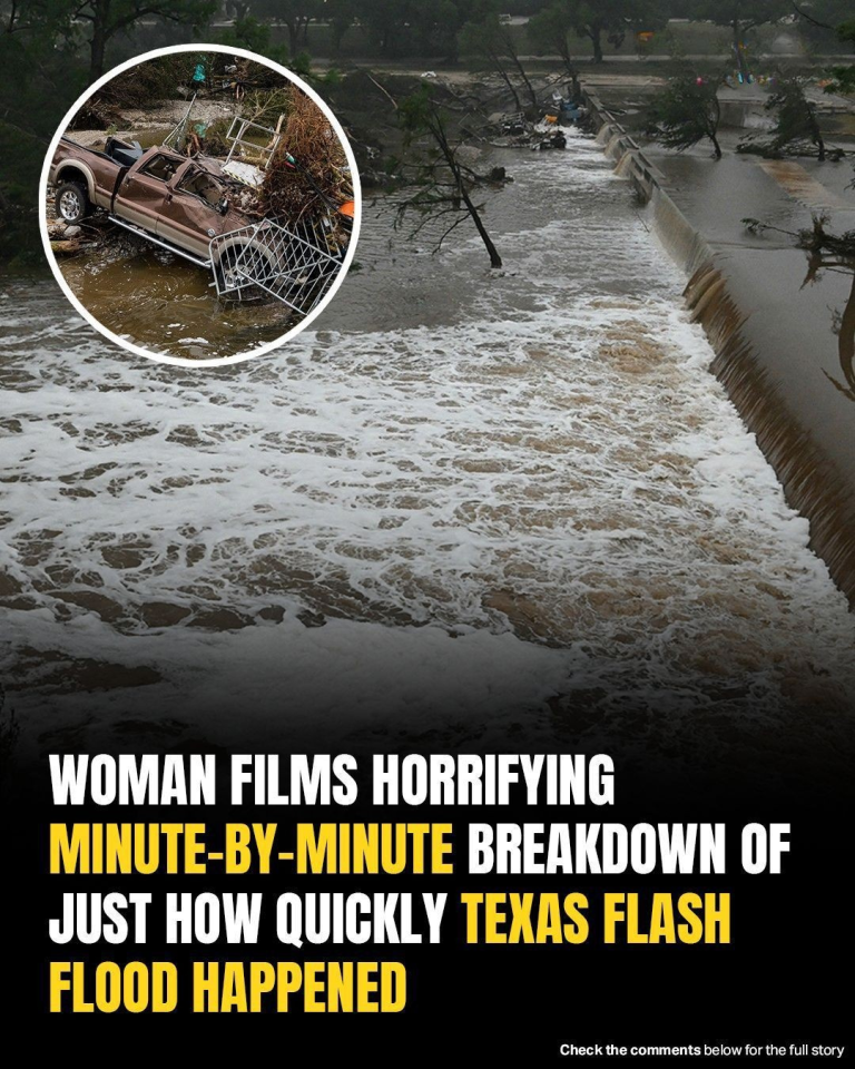 Woman’s Chilling Video Captures Texas Flash Flood Rising 26 Feet In 45 Minutes