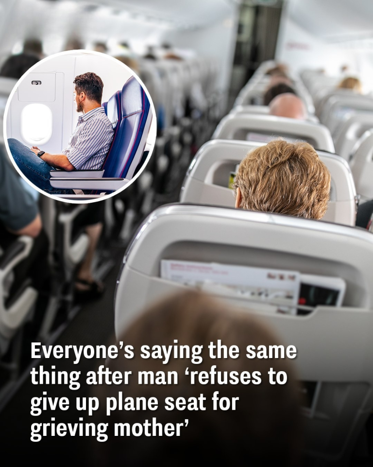 Everyone’s saying the same thing after man ‘refuses to give up plane seat for grieving mother’