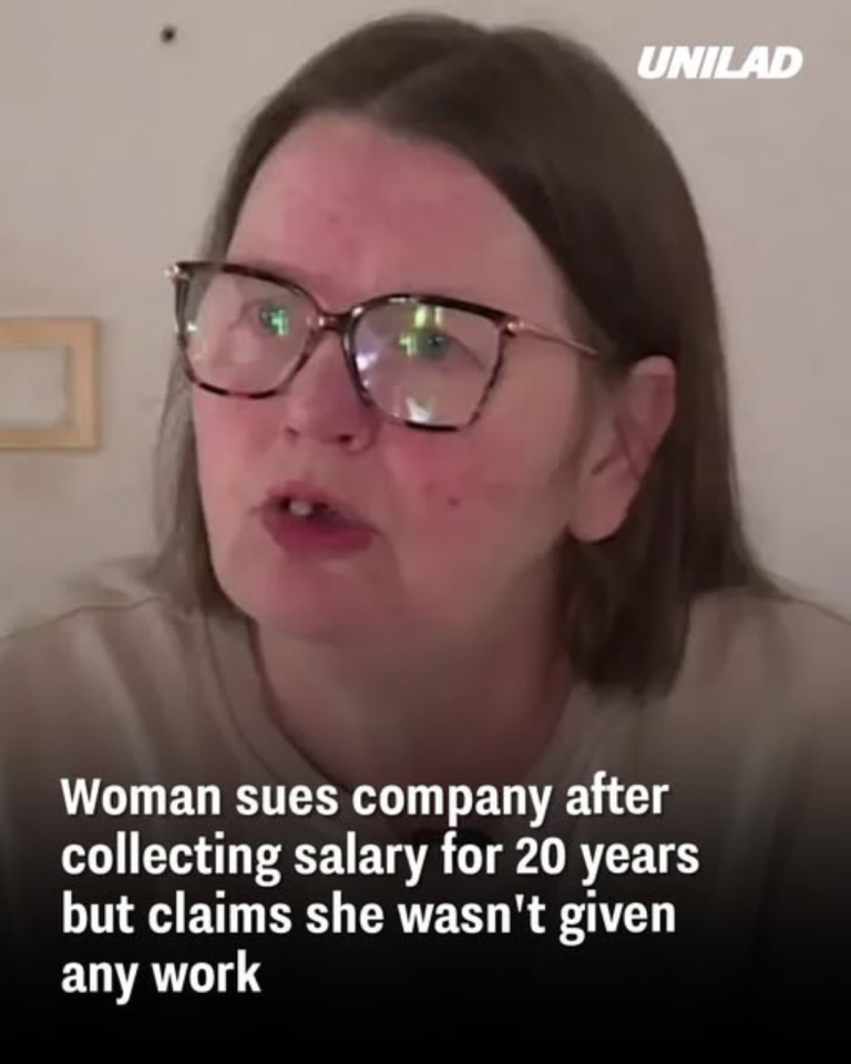 Woman sues company after collecting salary for 20 years but claims she wasn’t given any work