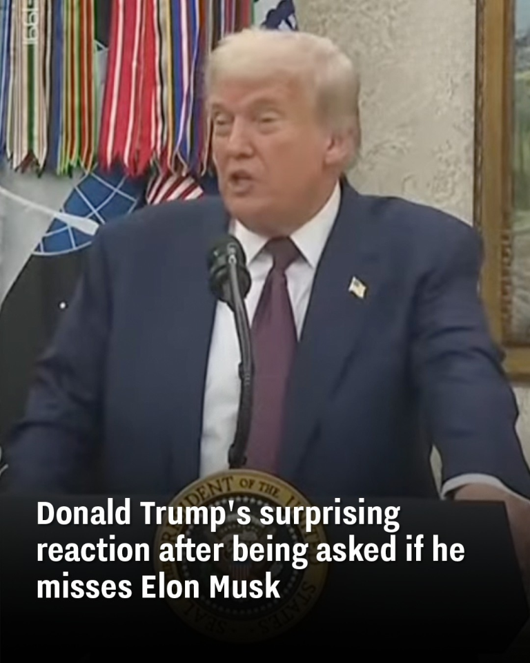 Donald Trump’s surprising reaction after being asked if he misses Elon Musk