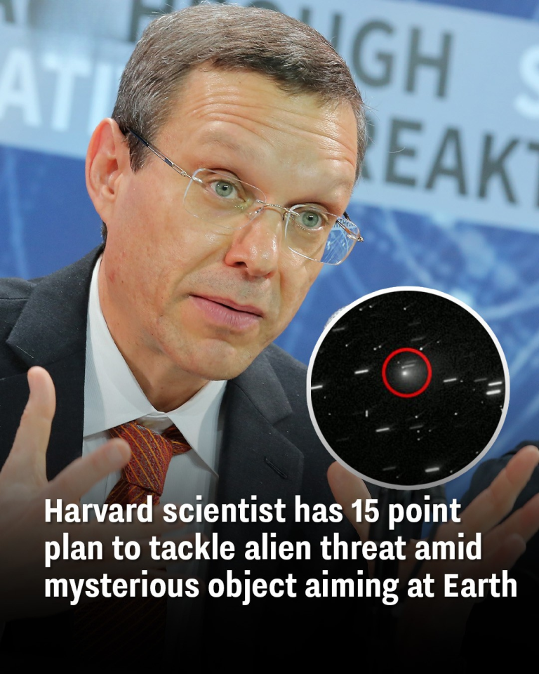 Harvard scientist has 15 point plan to tackle alien threat amid mysterious object aiming at Earth