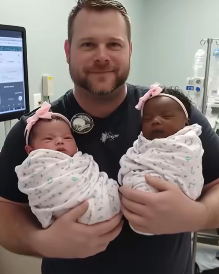 I went to pick up my wife and newborn twins from the hospital