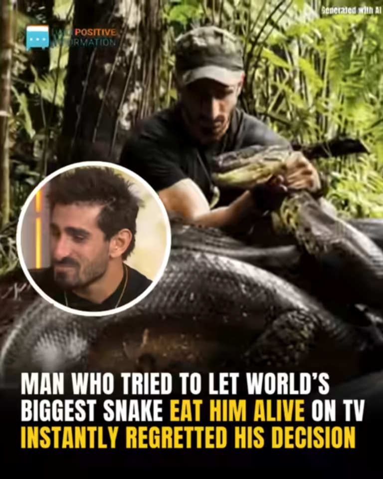 Man Who Tried To Get Eaten Alive By Snake Filmed The Whole Thing
