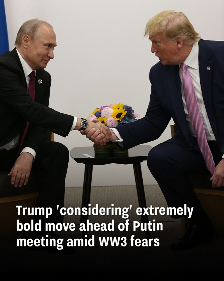 Trump ‘considering’ extremely bold move ahead of Putin meeting amid WW3 fears