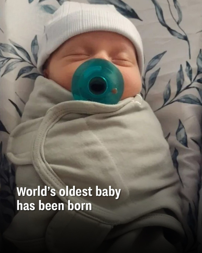 World’s oldest baby has been born