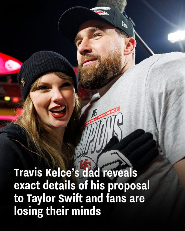 Travis Kelce’s dad reveals exact details of his proposal to Taylor Swift and fans are losing their minds