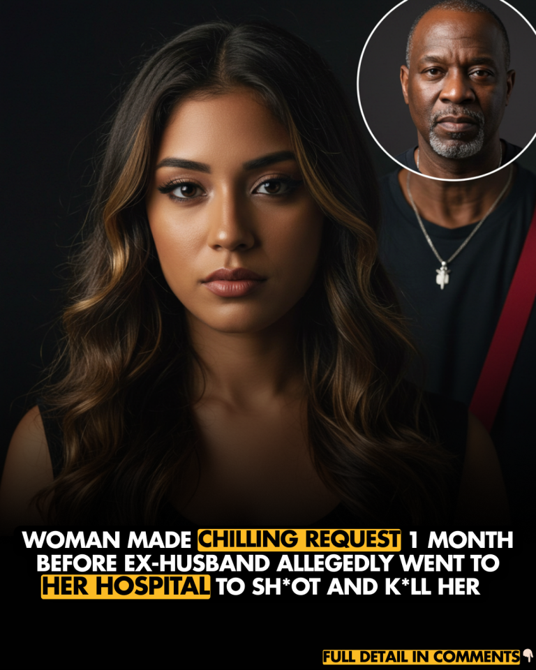 Woman made chilling request 1 month before ex-husband allegedly went to her hospital to shoot and kill her