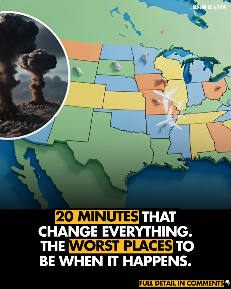 Terrifying simulation shows what would happen in the first 20 minutes of nuclear attack and the worst US locations to be in