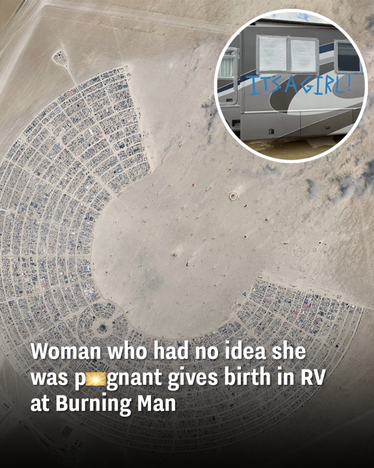 Woman who had no idea she was pregnant gives birth in RV at Burning Man