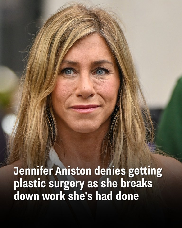 Jennifer Aniston denies getting plastic surgery as she breaks down work she’s had done