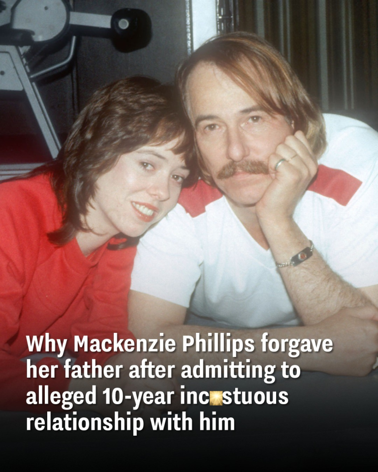 Why Mackenzie Phillips forgave her father after admitting to alleged 10-year incestuous relationship with him