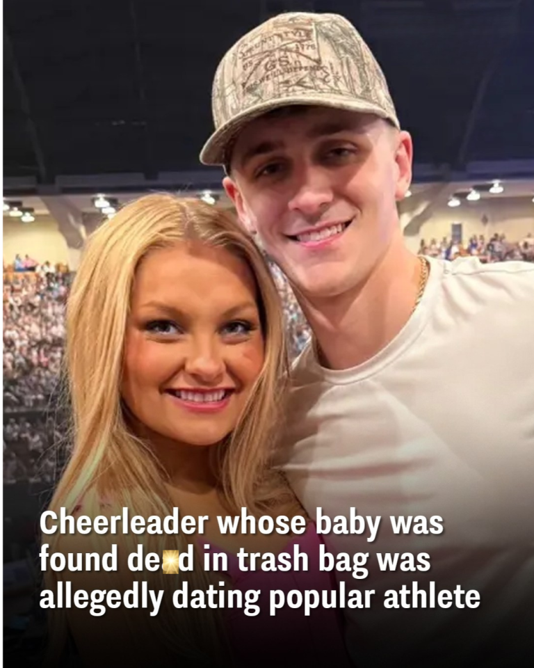 Cheerleader whose baby was found dead in trash bag was allegedly dating popular athlete